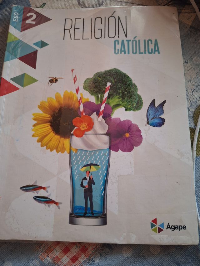 Libro Religión 2º ESO. Editorial Edelvives