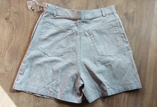 Falda pantalón safari corta