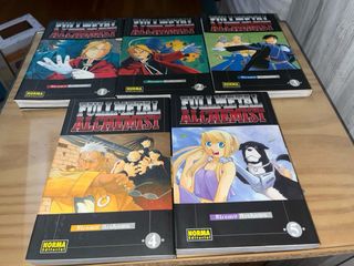 Manga Fullmetal Alchemist tomos del 1 al 5