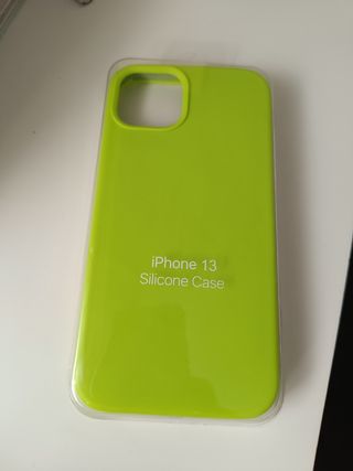 🍏 funda iphone 13 verde lima