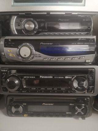 lote radios CD antiguas de coche