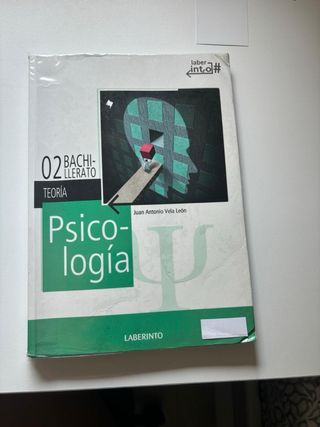 Libro psicología 2 bachillerato laberinto