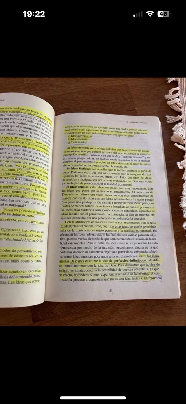 Libro Descartes. Discurso del metodo. 2 Bachill.