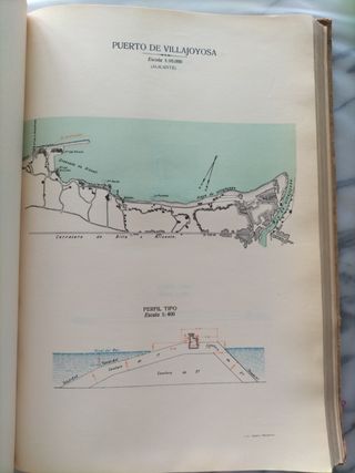 Plano mapa puerto Villajoyosa 192