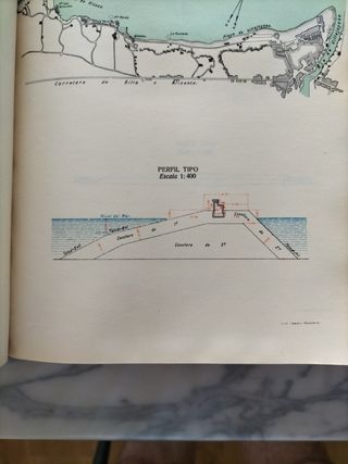 Plano mapa puerto Villajoyosa 192