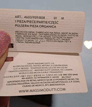 Pulsera Massimo Dutti