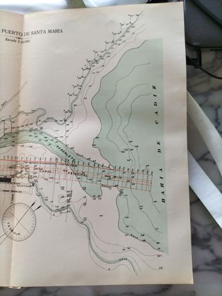 Plano mapa puerto de Santa María año 192