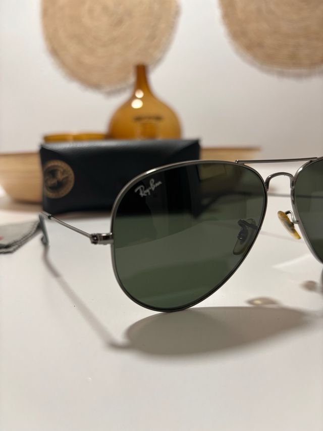 Ray-Ban Aviador Metal.