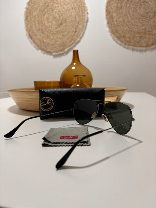 Ray-Ban Aviador Metal.