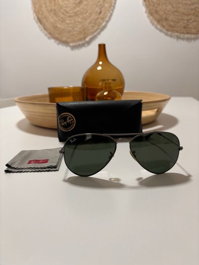 Ray-Ban Aviador Metal.