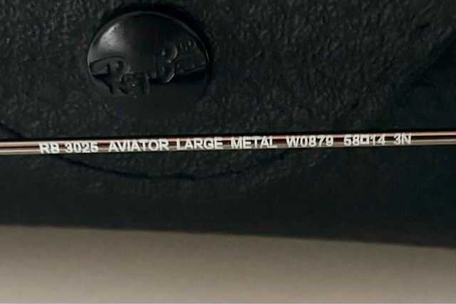 Ray-Ban Aviador Metal.