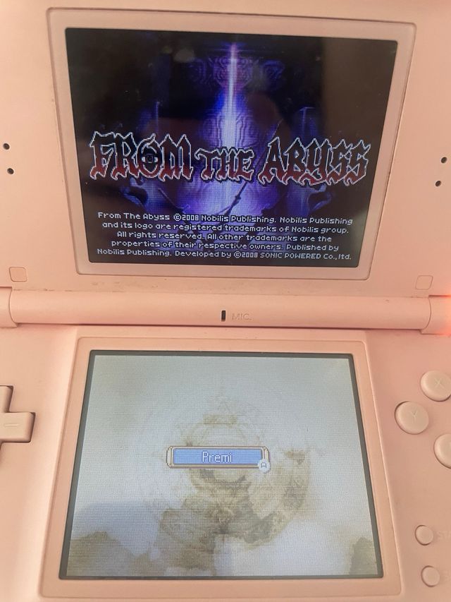 Gioco nintendo ds from the abyss