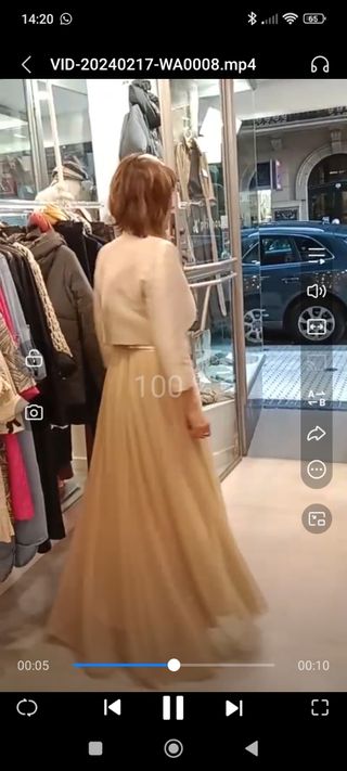 Vestido novia 