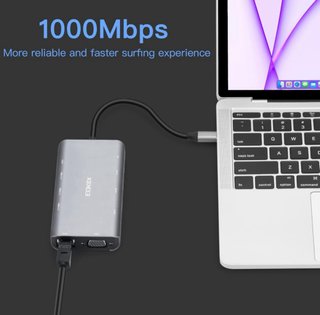 EOKEX USB C Hub, USB-C Hub 11 en 1 con 4K HDMI
