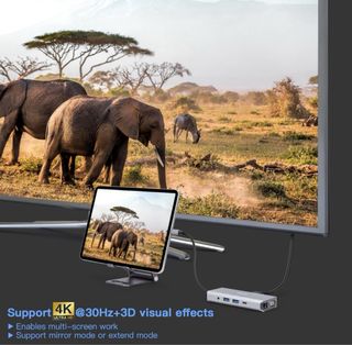 EOKEX USB C Hub, USB-C Hub 11 en 1 con 4K HDMI
