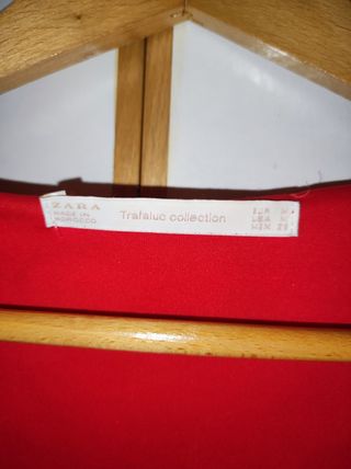 Vestido mono rojo zara