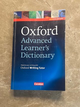 Diccionario Inglés Advance Oxford