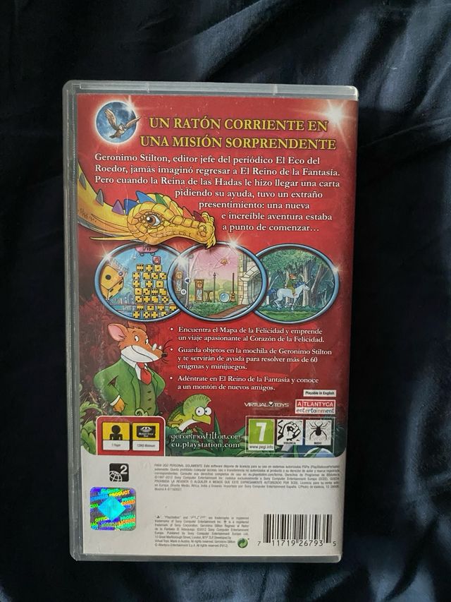 GERONIMO STILTON JUEGO PSP