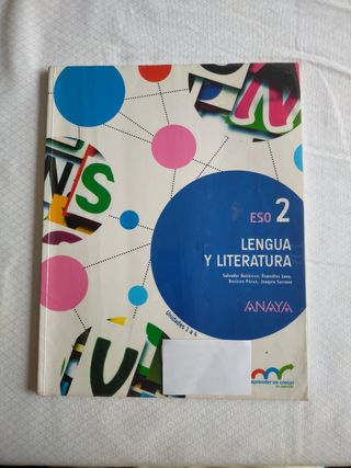 Libro Lengua y Literatura 2°ESO
