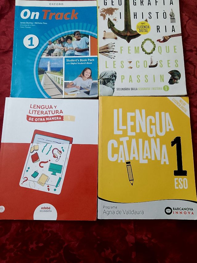 Pack de libros 1 eso