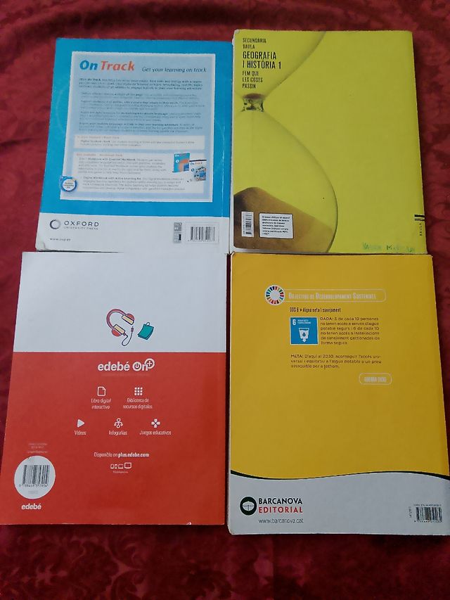 Pack de libros 1 eso