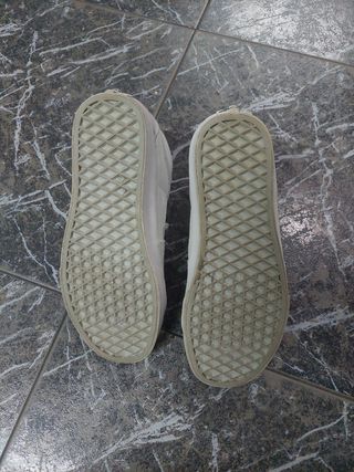 Bambas vans altas blancas