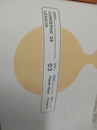 Cuaderno de lengua de tercero de primaria