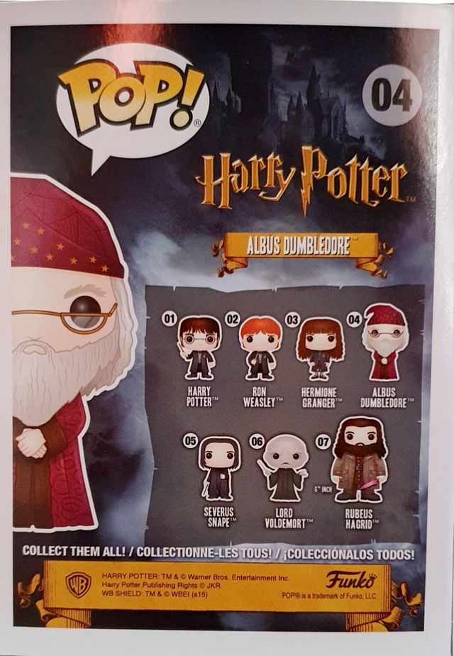Funko pop Albus Dumbledore # 04