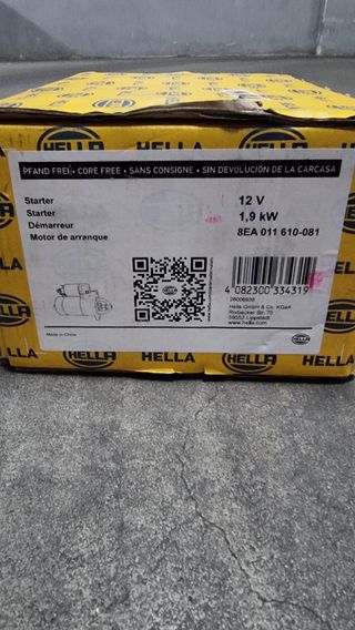 Motor de arranque renault 26006938