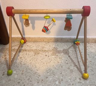 Gym madera bebe