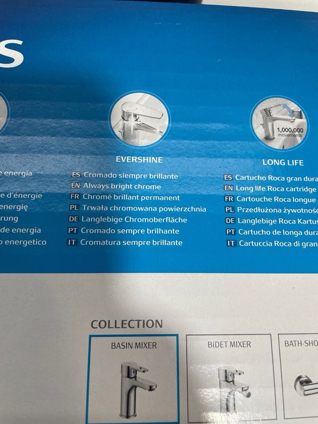 Grifo monomandao ROCA