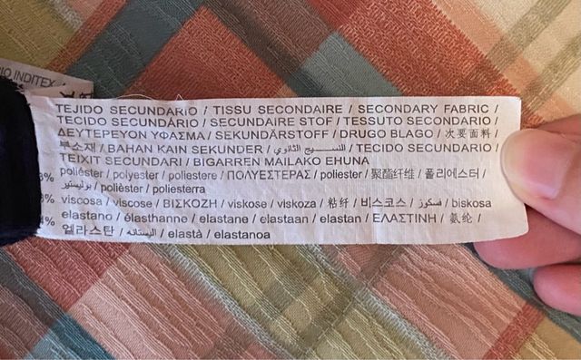 Body azul con franja roja