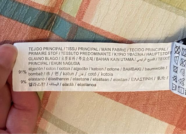 Body azul con franja roja