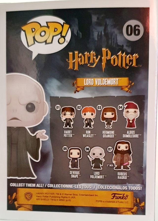 Funko Pop Lord Voldemort # 06