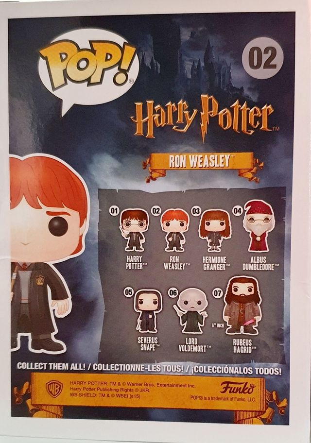 Funko Pop Ron Weasley # 02