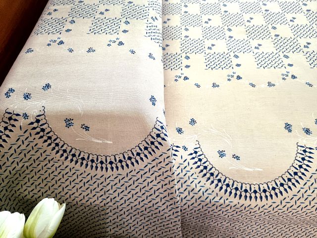 Copriletto matrimoniale vintage anni 60