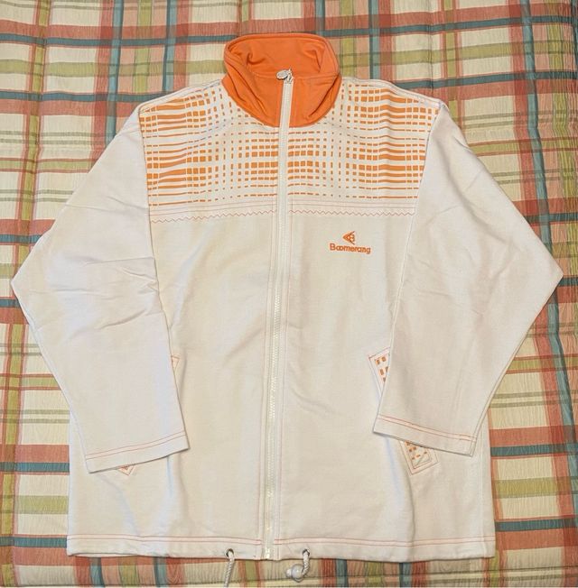 Chaqueta boomerang con cremallera