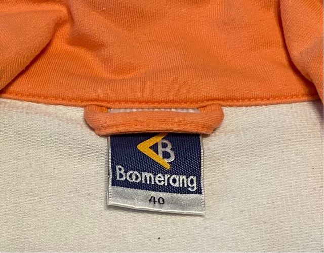 Chaqueta boomerang con cremallera