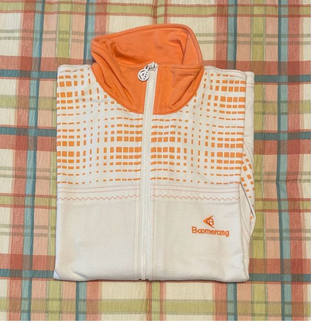 Chaqueta boomerang con cremallera