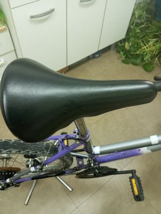 Bicicleta de 24 pulgadas de 18 velocidades.