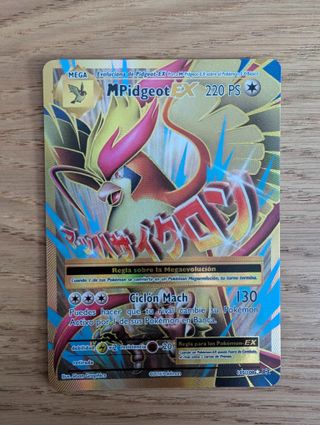 Mega Pidgeot EX Carta Pokémon