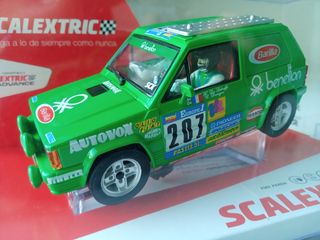 Scalextric Fiat Panda Dakar Benetton