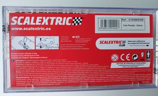 Scalextric Fiat Panda Dakar Benetton