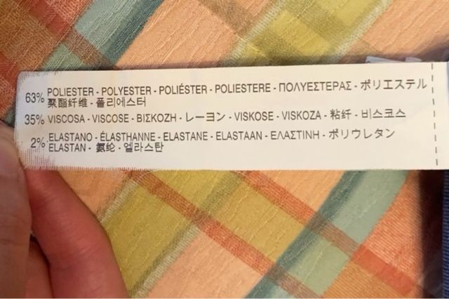 Top azul cuello halter