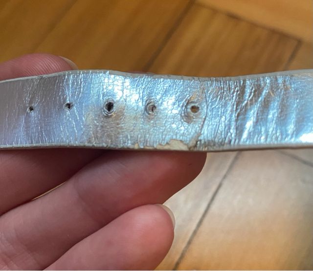 Sandalias plateadas fiesta