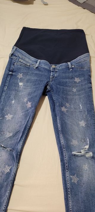  2 Pantalones embarazada 