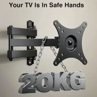 Soporte TV / Monitor Pared de 10-32 Pulgadas 20Kg.