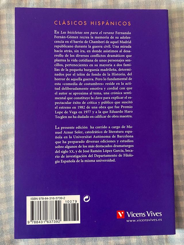 Las bicicletas son para el verano