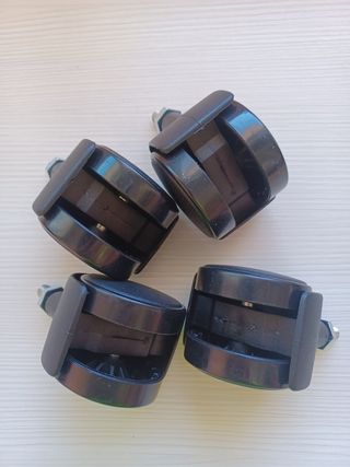 Ruedas giratorias silla o mesa 8 mm