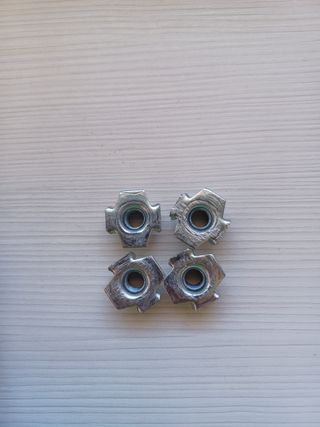 Ruedas giratorias silla o mesa 8 mm